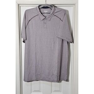 Rhone Men's Delta Pique Polo Shirt Size XXL Pale Lavender Performance Golf